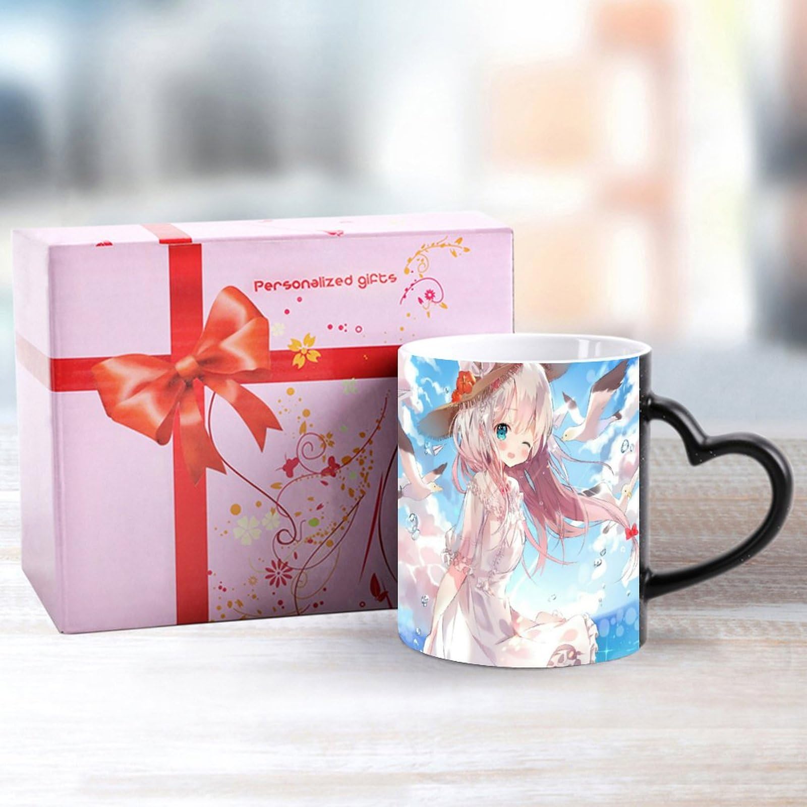 Amazon.co.jp: マグカップ 温感変色 エロマンガ先生 和泉 紗霧 変色